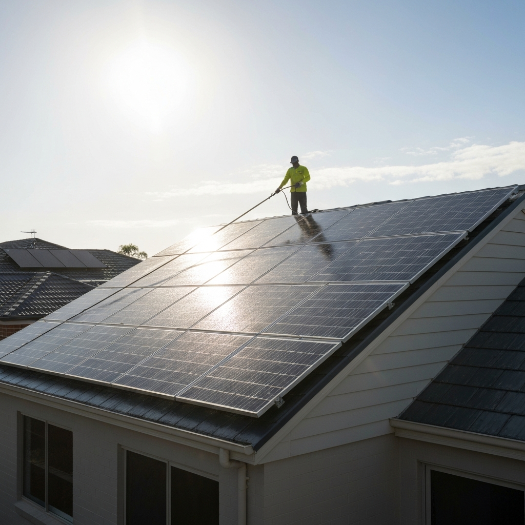 solar panel cleaning service - solar panel cleaning Australia