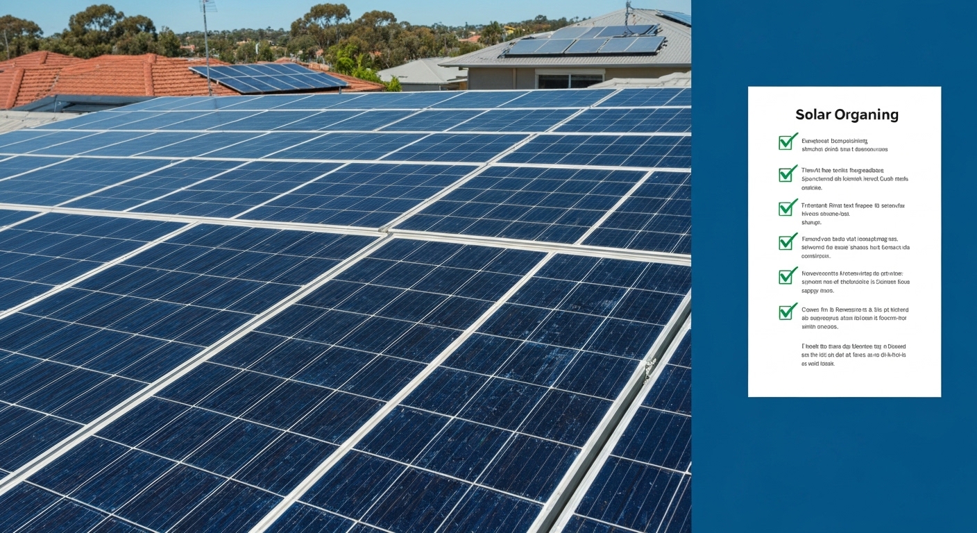 Solar panel maintenance checklist Australia - solar panel cleaning Australia